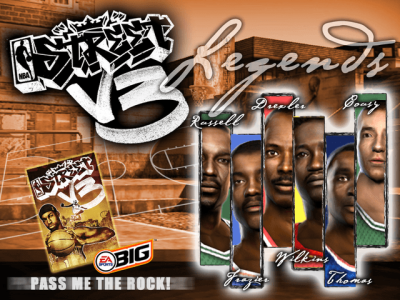 NBA Street V3 (USA) Title  Snaps